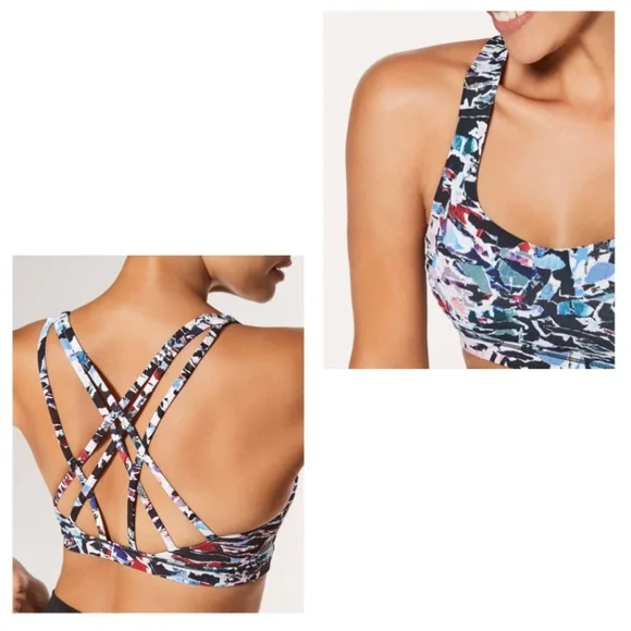 LULULEMON Free To Be Serene Sport Bra Size 8 - Picture 2 of 5